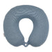 Jersey Stripe - Memory Foam Neck Pillow - Navy Stripe