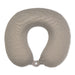 Jersey Stripe - Memory Foam Neck Pillow - Taupe Stripe