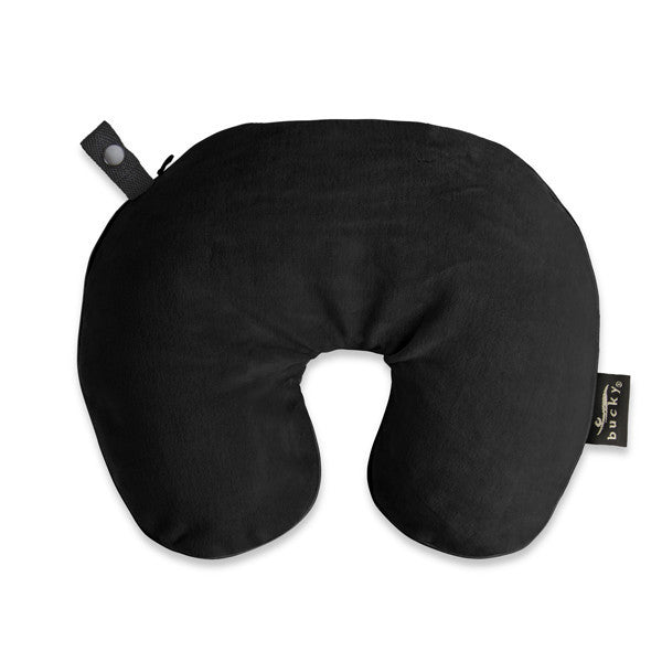 Utopia Neck Pillows with Bucky Bag - Black - Bucky - 1