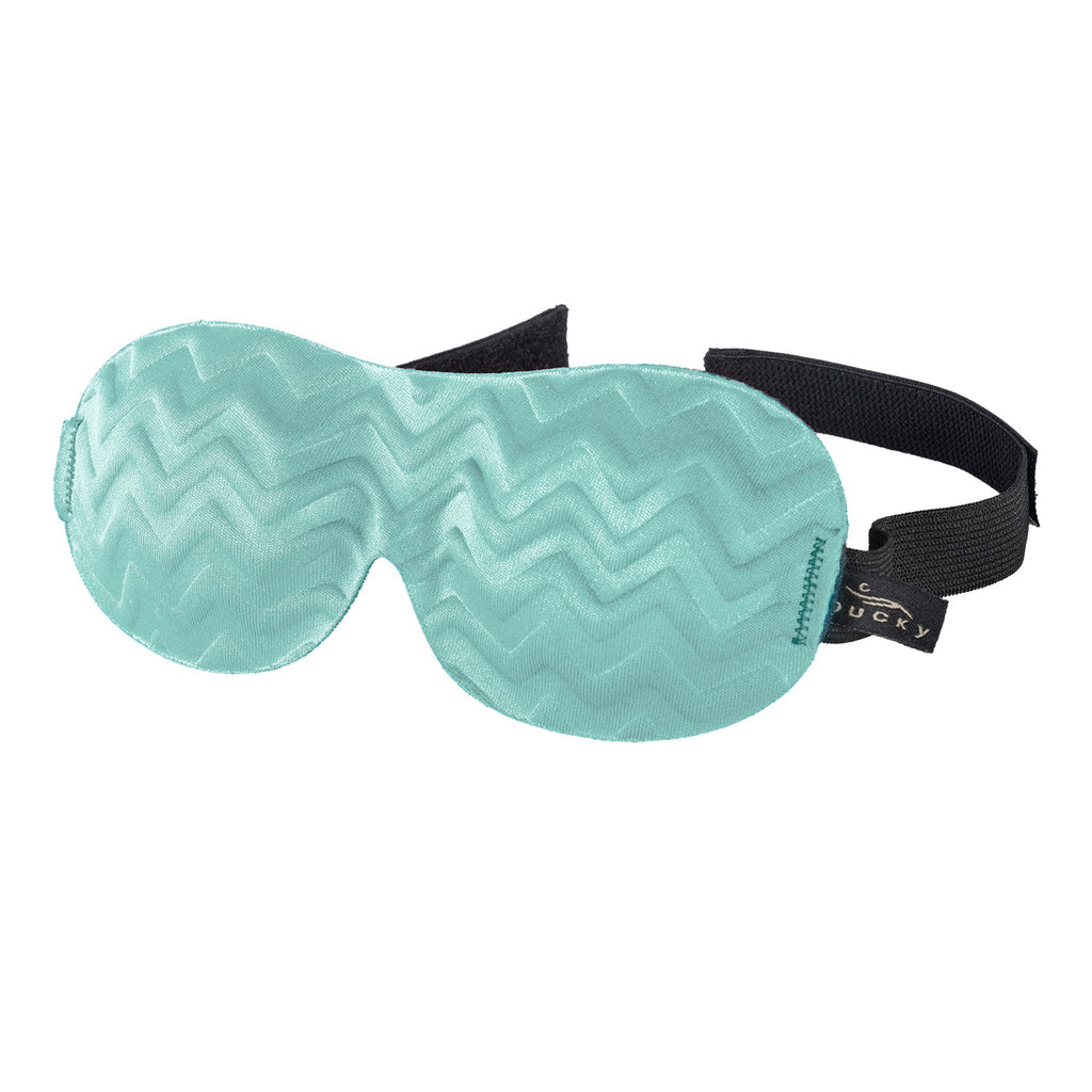 Ultralight Sleep Mask-Blue Ice Chevron