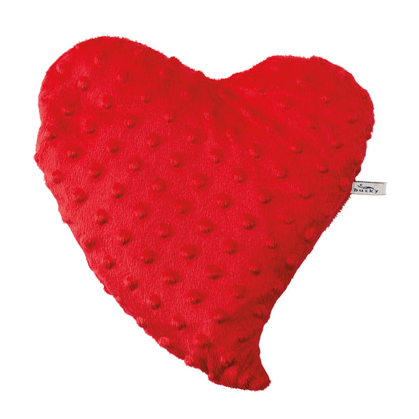 Hot/Cold - Large Heart Warmer - Red Minky