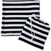 Multi-Purpose Cover - Black White Stripe